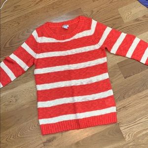 Coral Old Navy sweater